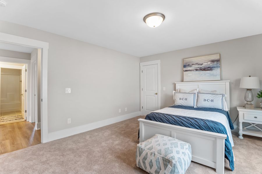 Representative furnished interior of a home built from the Hanover by Bill Clark Homes in Osprey Landing, Southport (Image 28).