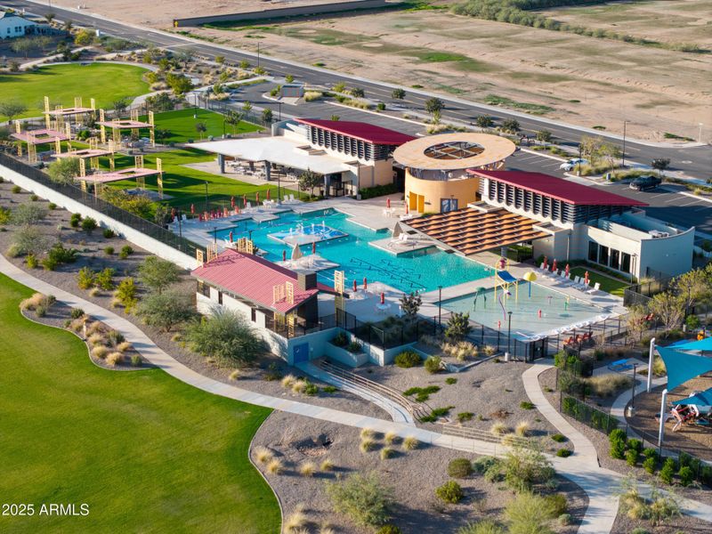 Community Center, Pool and Playground Community Center, Pool and Playground