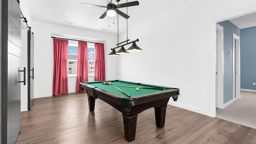 Furnished interior view inside a new home in Bel Air Village, Sherman (Image 26).