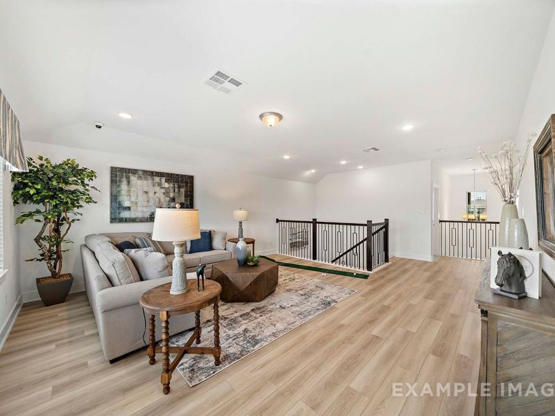 Representative furnished interior of a home built from the The Philip A with 3-Car Garage by Davidson Homes LLC in Lago Mar, Texas City (Image 15).