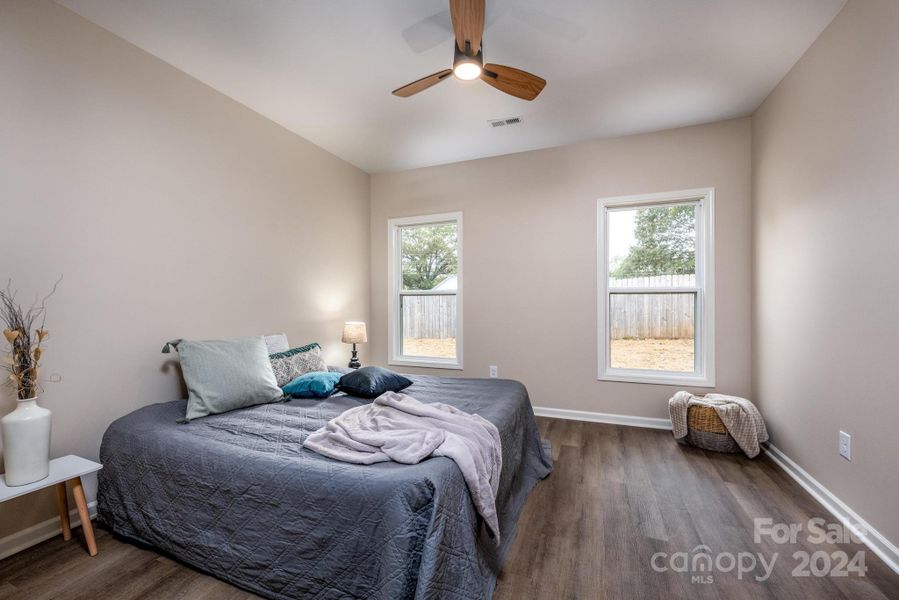 Primary Bedroom w/LVP Flooring