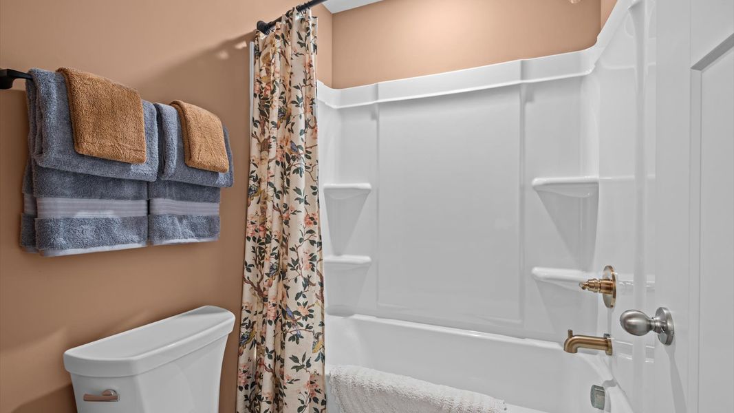 Representative furnished interior of a home built from the Drayton by DRB Homes in Pelham Crossing, Greenville (Image 29).