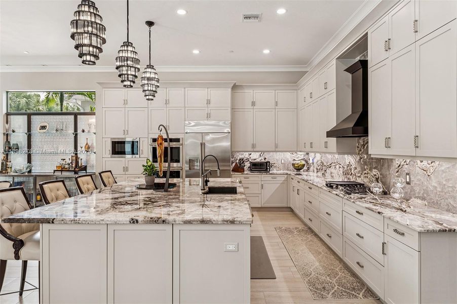 Furnished interior view inside a new home in , Palm Beach Gardens (Image 10).