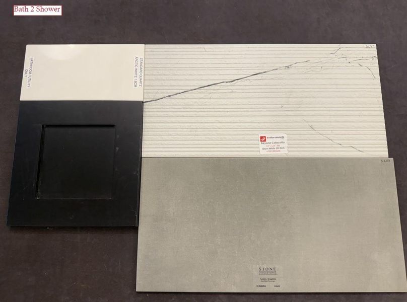 Sample of building materials used in homes in Legacy, League City (Image 4).