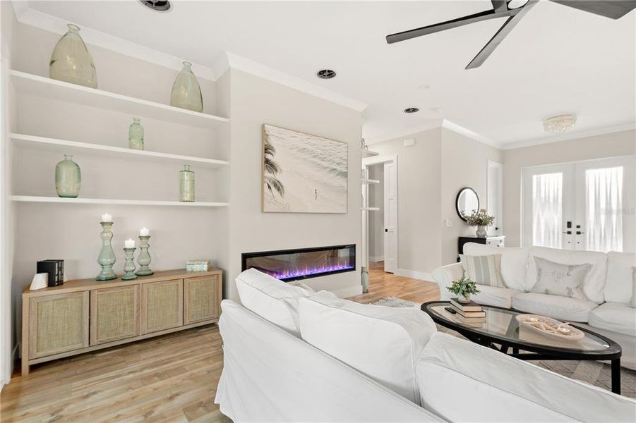 Furnished interior view inside a new home in , Flagler Beach (Image 29).