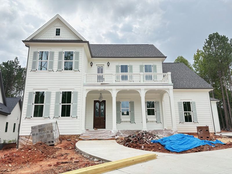 In-progress construction of a new home in Lowery Estates, Wake Forest, NC (Image 5).
