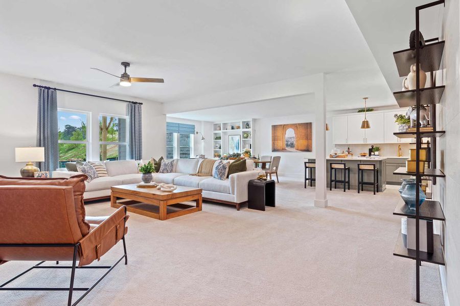 The Wynstone - Finished Basement