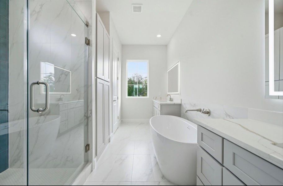 Furnished interior view inside a new home in , Houston (Image 6). Furnished interior view inside a new home in , Houston (Image 6).