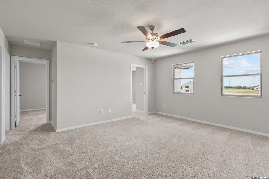 Spacious, unfurnished interior of a new home in Hickory Ridge, Elmendorf (Image 34). Spacious, unfurnished interior of a new home in Hickory Ridge, Elmendorf (Image 34).
