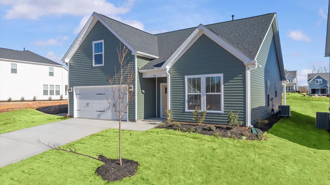 Stylish front elevation with accomplished design and high standards throughout