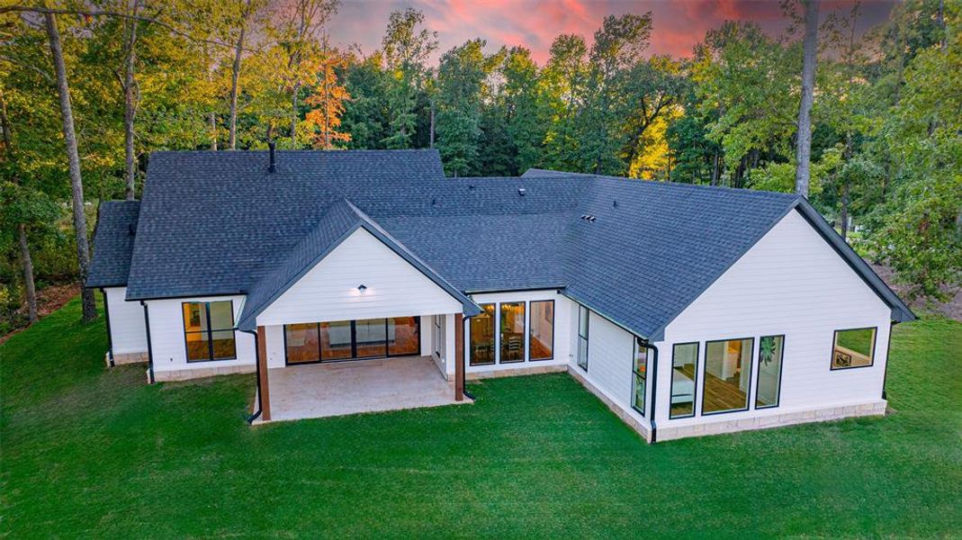 Exterior details and patio area of a home in , Leesburg (Image 2). Exterior details and patio area of a home in , Leesburg (Image 2).