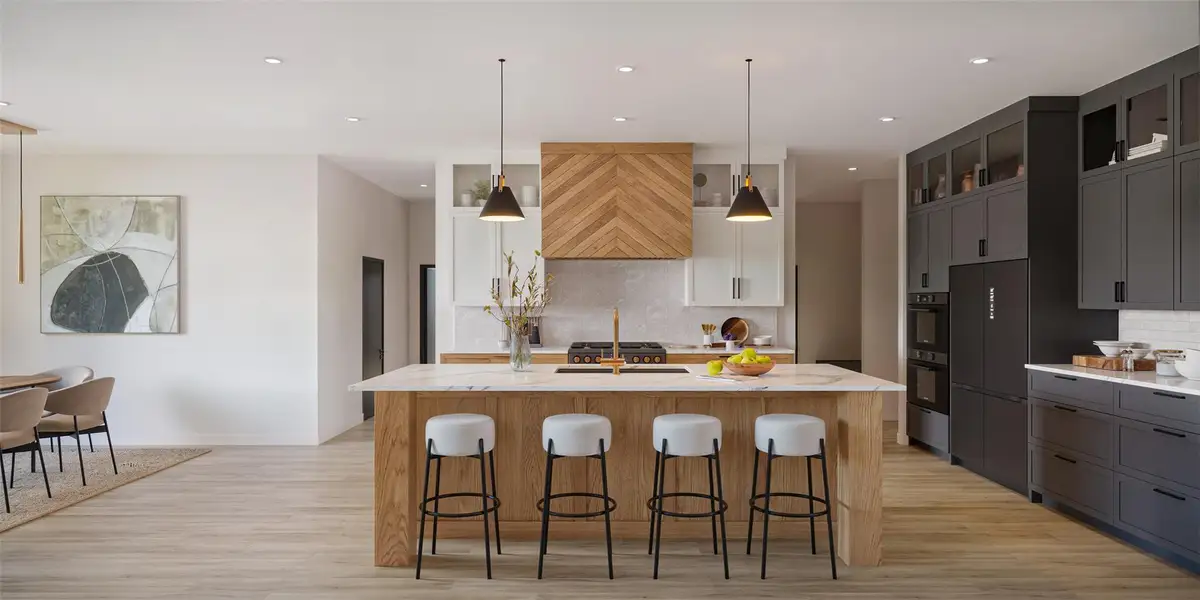 Furnished interior view inside a new home in , Georgetown (Image 4).