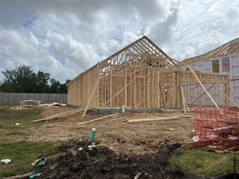 In-progress construction of a new home in Laurel Landing, Alvin, TX (Image 7). In-progress construction of a new home in Laurel Landing, Alvin, TX (Image 7).