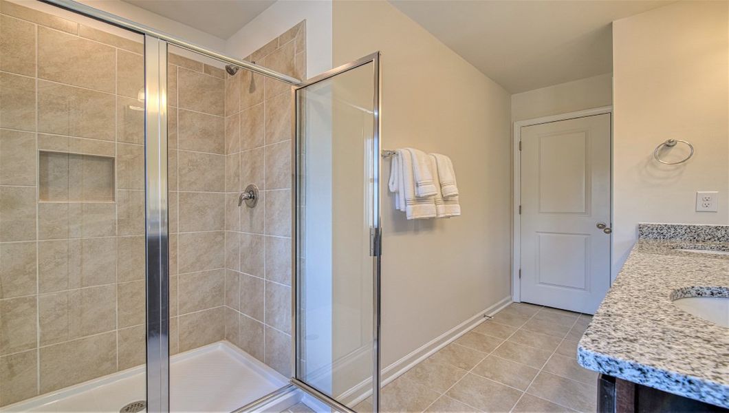 Furnished interior view inside a new home in The Townes at Stonecrest, Hendersonville (Image 14).