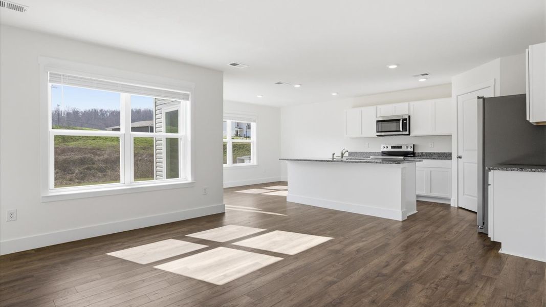 Spacious, unfurnished interior of a new home in Emory Creek, Harriman (Image 17).