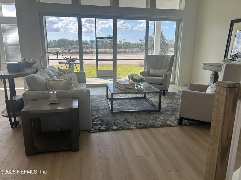 Furnished interior view inside a new home in Seven Pines, Jacksonville (Image 11). Furnished interior view inside a new home in Seven Pines, Jacksonville (Image 11).