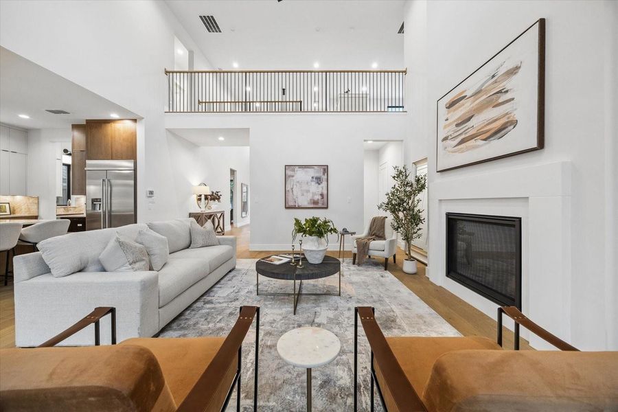 Furnished interior view inside a new home in , Houston (Image 16).