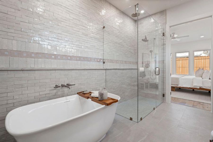 Furnished interior view inside a new home in , Dallas (Image 25). Furnished interior view inside a new home in , Dallas (Image 25).