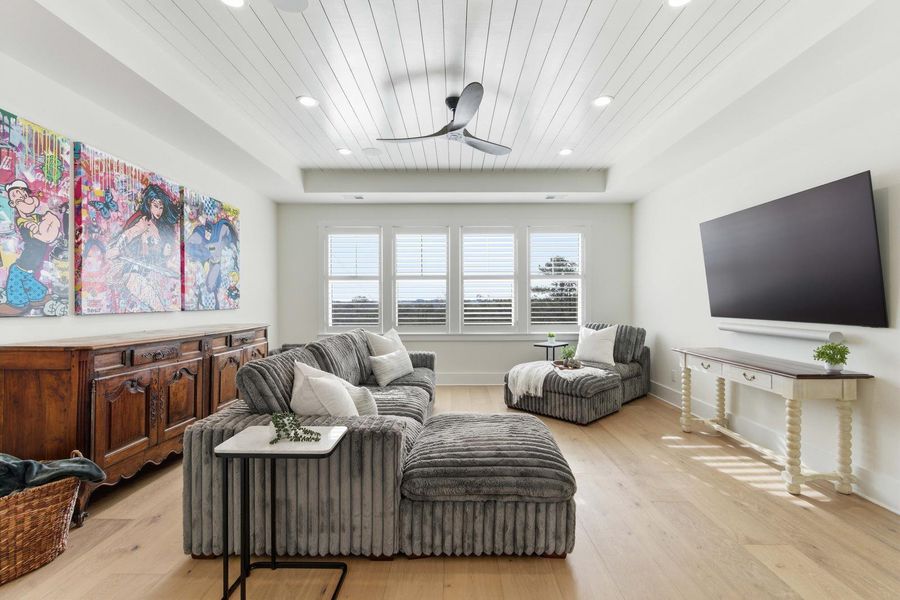 Furnished interior view inside a new home in , Mount Pleasant (Image 36).