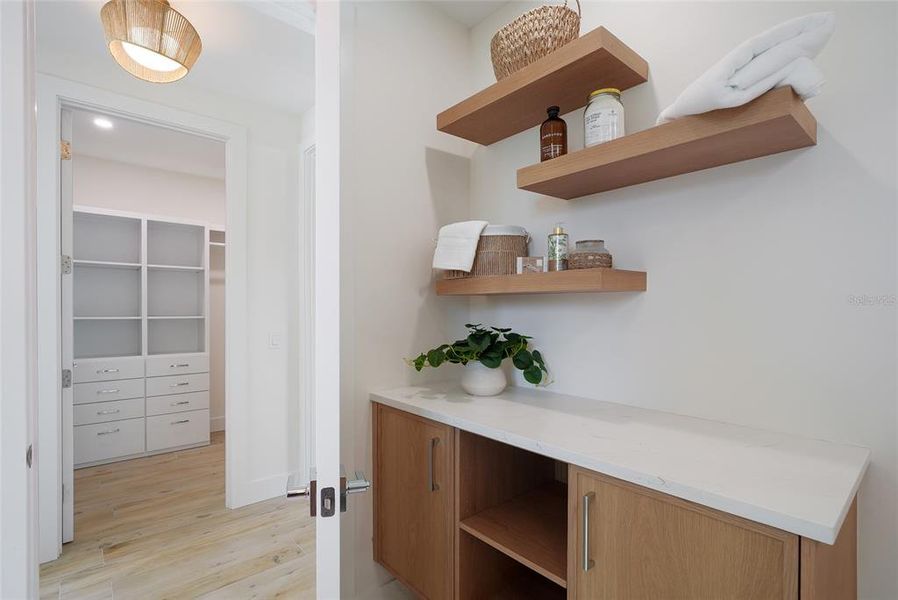 Furnished interior view inside a new home in , Sarasota (Image 32).