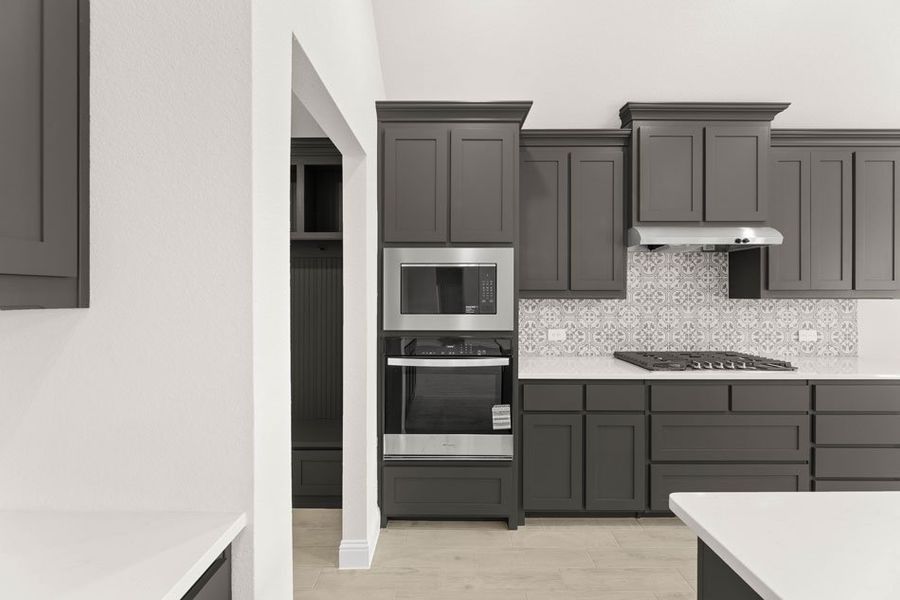 Representative exterior photo of a completed home built from the Cromwell by Impression Homes in Still Water Lake, Godley, TX (Image 7).