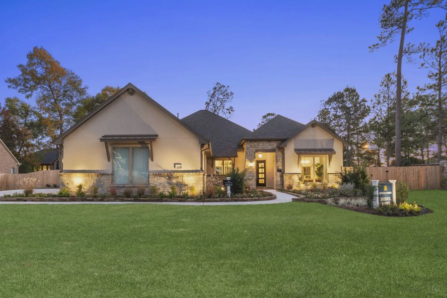 Stewarts Forest Model Front Exterior Stewarts Forest Model Front Exterior