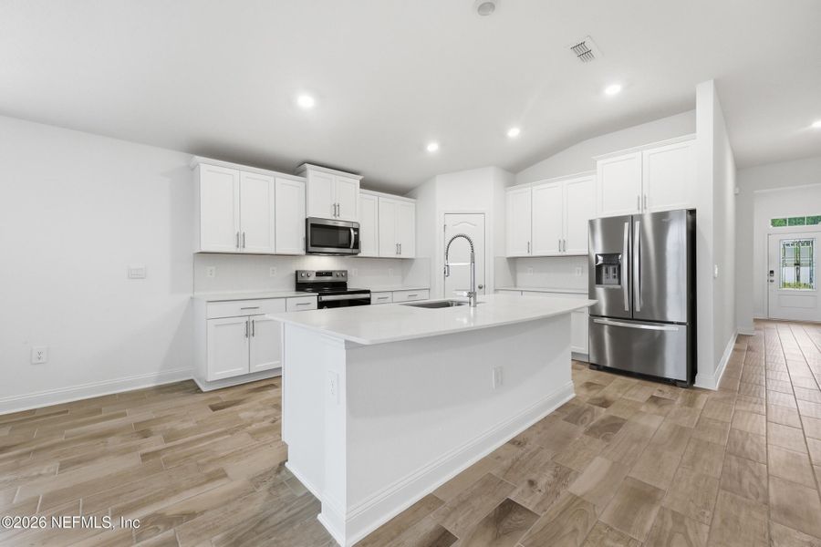 Furnished interior view inside a new home in Cross Creek, Green Cove Springs (Image 6).