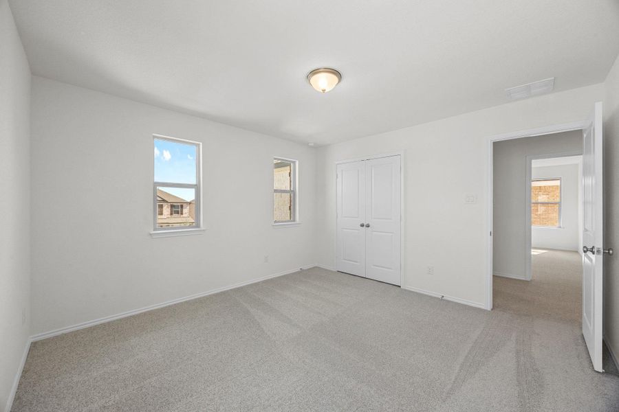 Spacious, unfurnished interior of a new home in Salerno - Heritage Collection, Round Rock (Image 21).