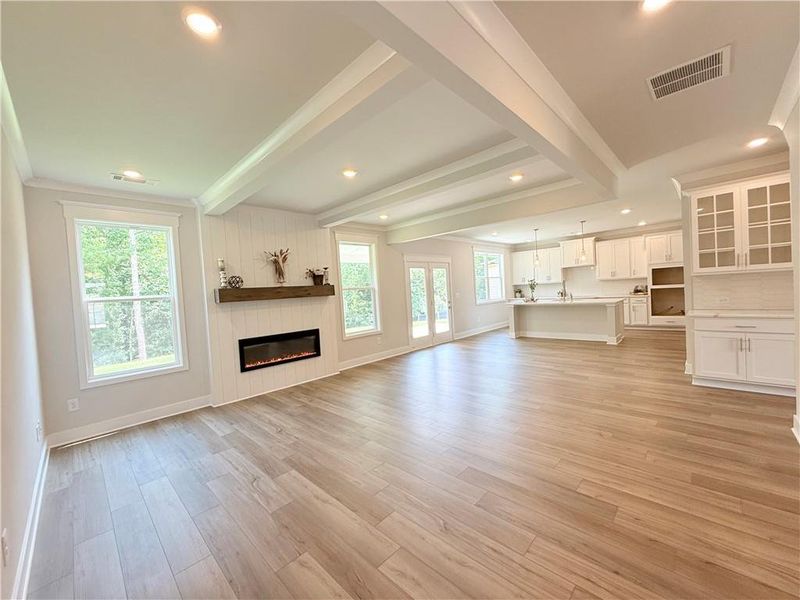 Spacious, unfurnished interior of a new home in Ponderosa Farms Manor, Gainesville (Image 36). Spacious, unfurnished interior of a new home in Ponderosa Farms Manor, Gainesville (Image 36).
