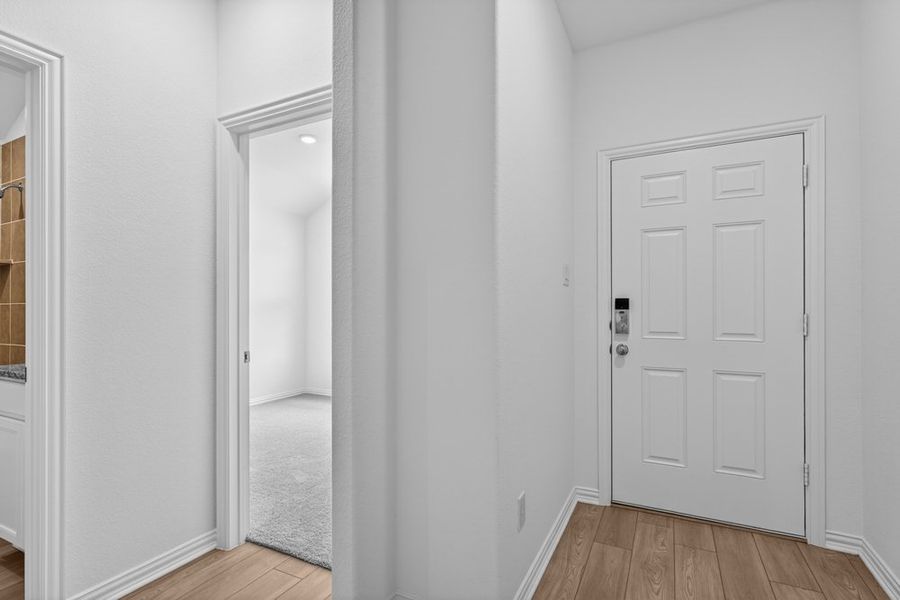 Spacious, unfurnished interior of a new home in River Ridge, Crandall (Image 26). Spacious, unfurnished interior of a new home in River Ridge, Crandall (Image 26).