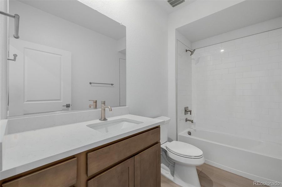 Furnished interior view inside a new home in , Denver (Image 12).