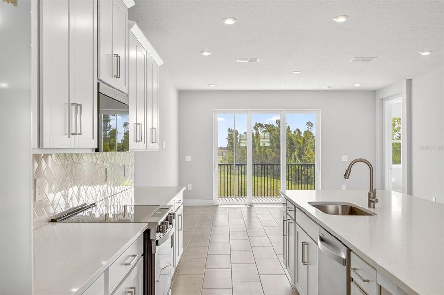 Furnished interior view inside a new home in Wellen Park, Venice (Image 7).