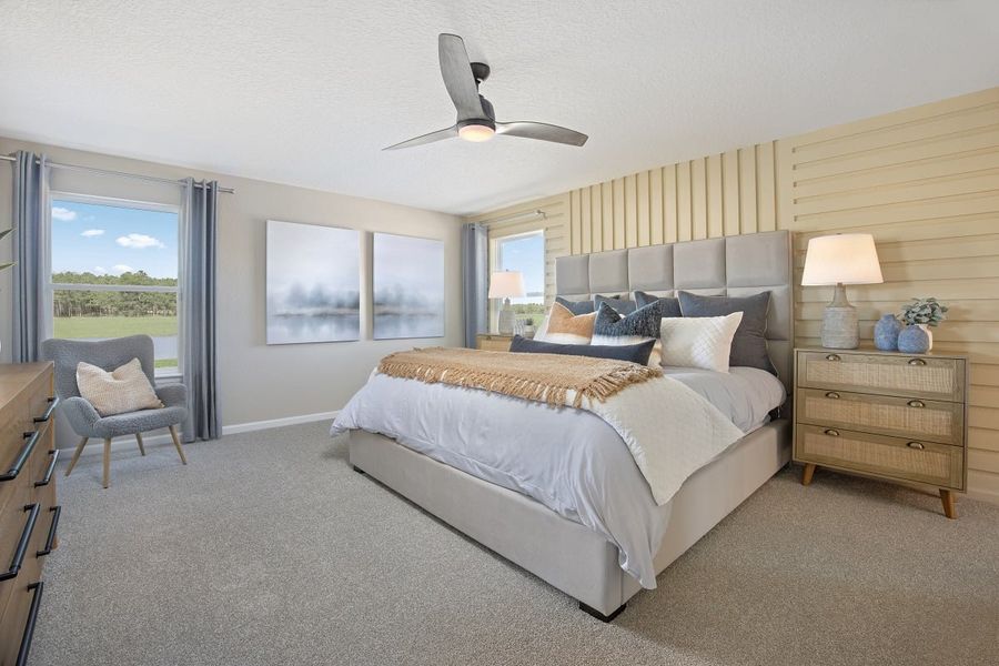 Representative furnished interior of a home built from the 2003 Modeled by KB Home in Hawkes Meadow, Jacksonville (Image 7).