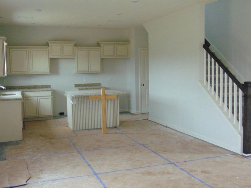 Upgraded Cabinets with Granite and Island