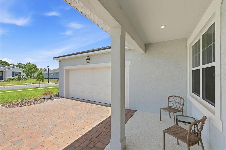 Exterior details and patio area of a home in Meadowlark Landing, Apopka (Image 3). Exterior details and patio area of a home in Meadowlark Landing, Apopka (Image 3).