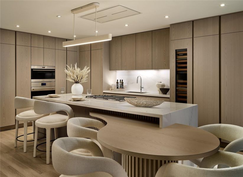 Furnished interior view inside a new home in , Fort Lauderdale (Image 7). Furnished interior view inside a new home in , Fort Lauderdale (Image 7).