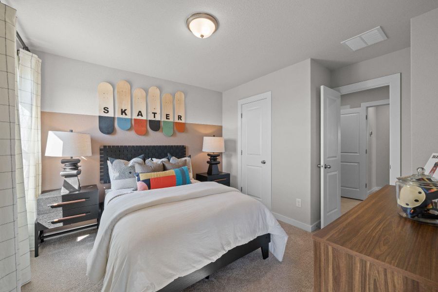 Secondary Bedroom - Representative Photo