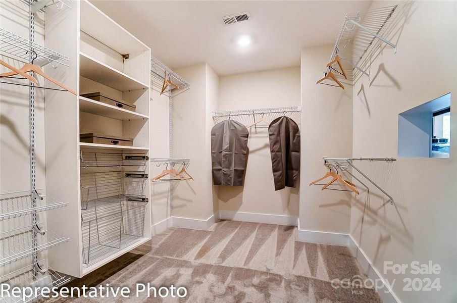 Huge Walk-In Closet