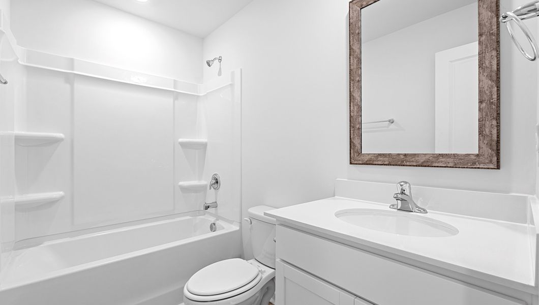 Furnished interior view inside a new home in Tyger Pines, Moore (Image 7).