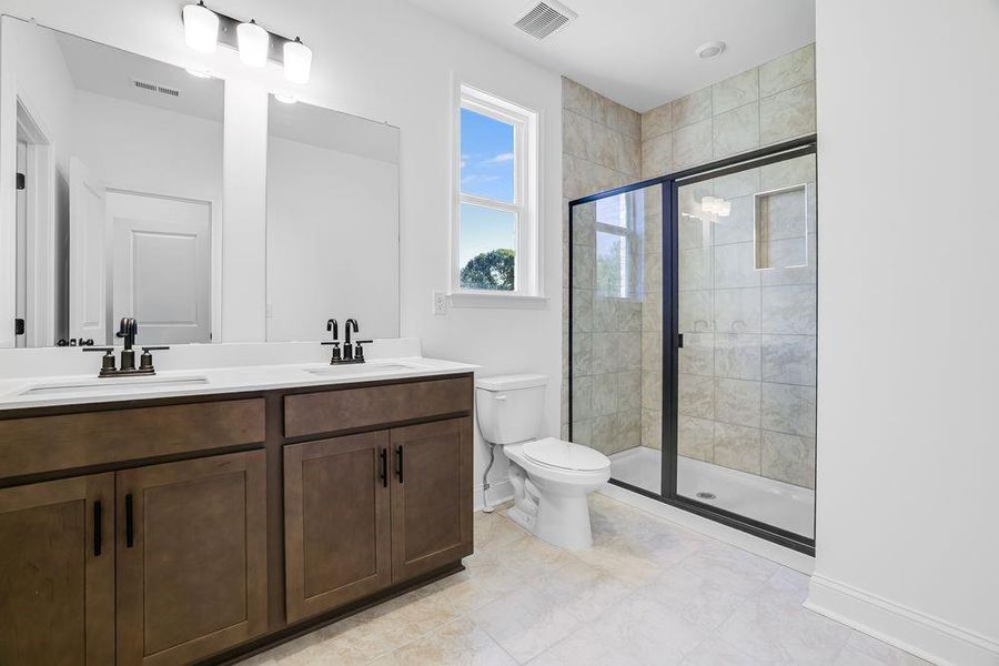 Furnished interior view inside a new home in Oakmead, Buford (Image 8).