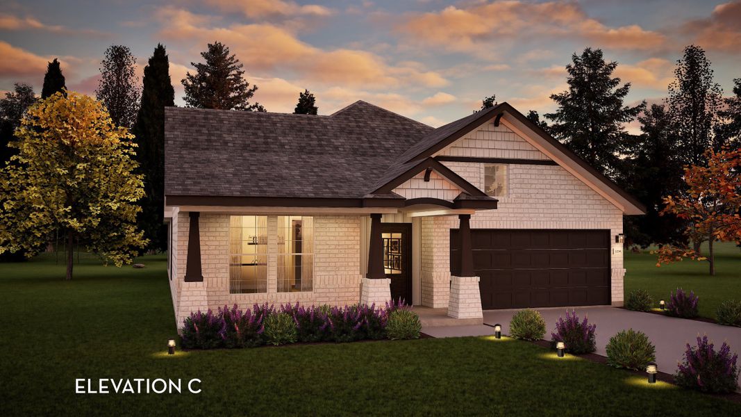 Representative exterior photo of a completed home built from the Glenwood by CastleRock Communities in Dorris Farm, White House, TN (Image 22).