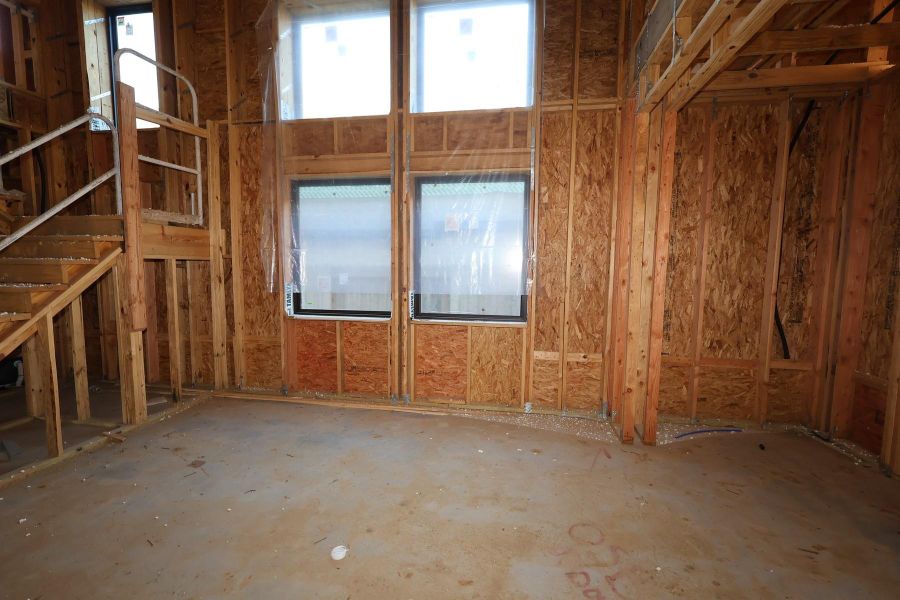 In-progress construction of a new home in Riceland - Summit Collection, Mont Belvieu, TX (Image 3).