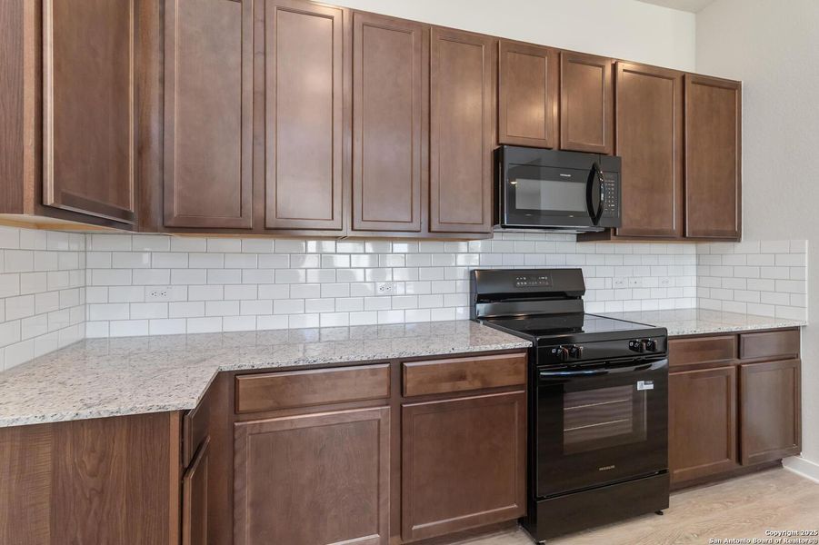 Furnished interior view inside a new home in Applewhite Meadows, San Antonio (Image 10). Furnished interior view inside a new home in Applewhite Meadows, San Antonio (Image 10).