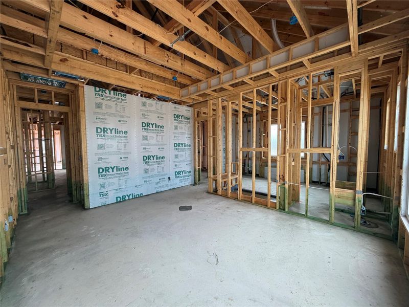 In-progress construction of a new home in Lariat, Liberty Hill, TX (Image 15).