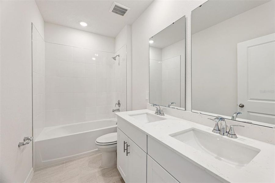 Furnished interior view inside a new home in Wynnstone - Signature Series, Davenport (Image 9).