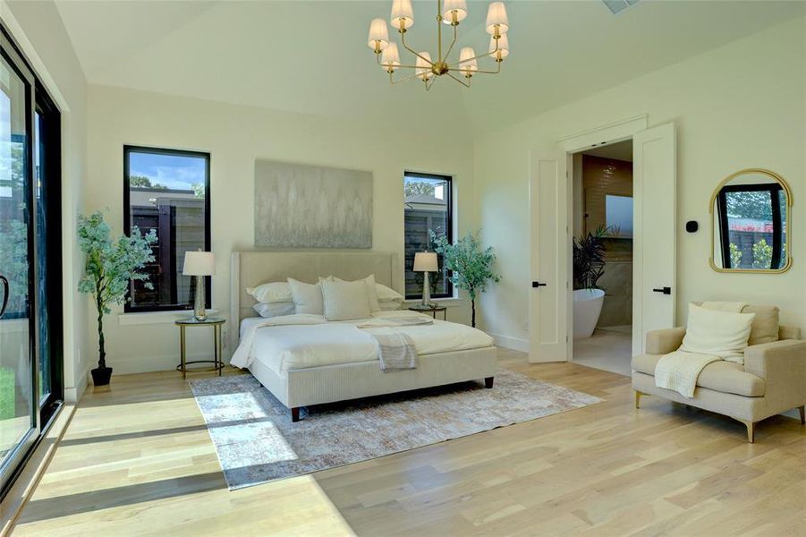 Furnished interior view inside a new home in , Dallas (Image 9). Furnished interior view inside a new home in , Dallas (Image 9).