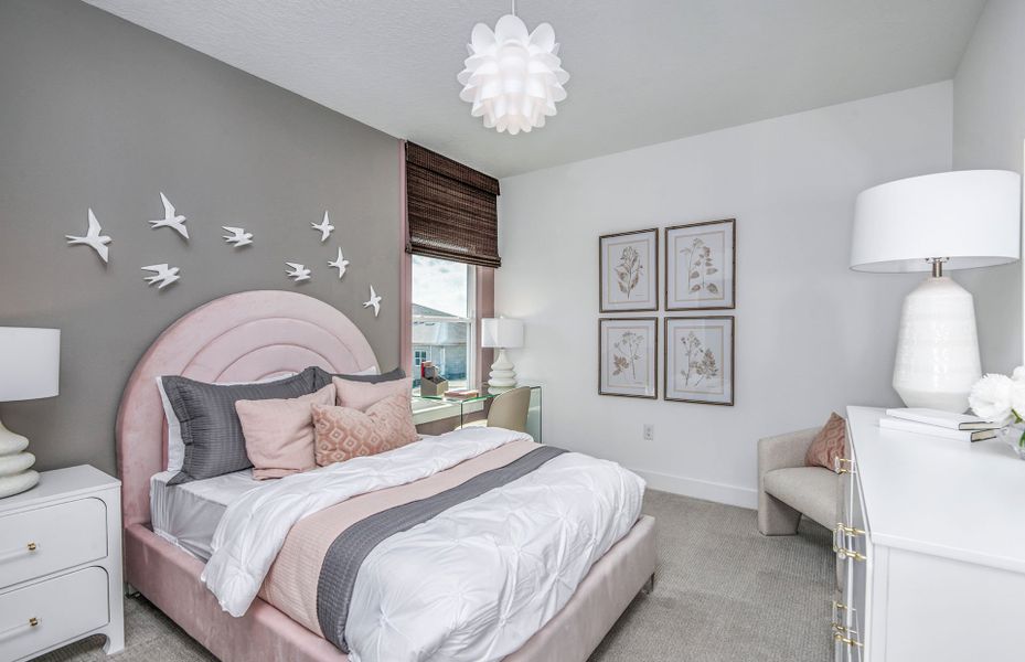 Furnished interior view inside a new home in Riverwood, Zephyrhills (Image 23).