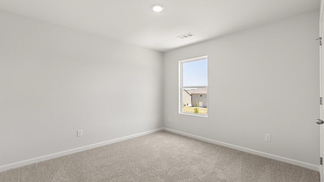 Representative unfurnished interior of a home built from the Hayden by D.R. Horton in Parkside at Carter Grove, Cartersville (Image 27).