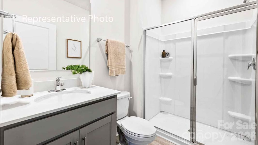 Furnished interior view inside a new home in Sonoma Hills, Charlotte (Image 10).