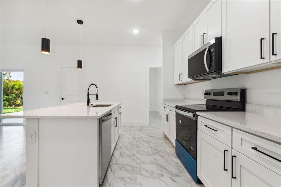 Furnished interior view inside a new home in , Placida (Image 6).